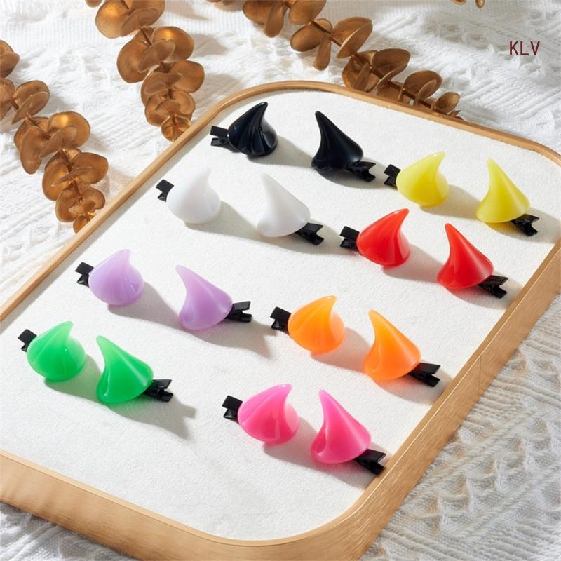 Japanese Snacks - Cosplay Teufel Haarspangen Horn Kopfbedeckung für