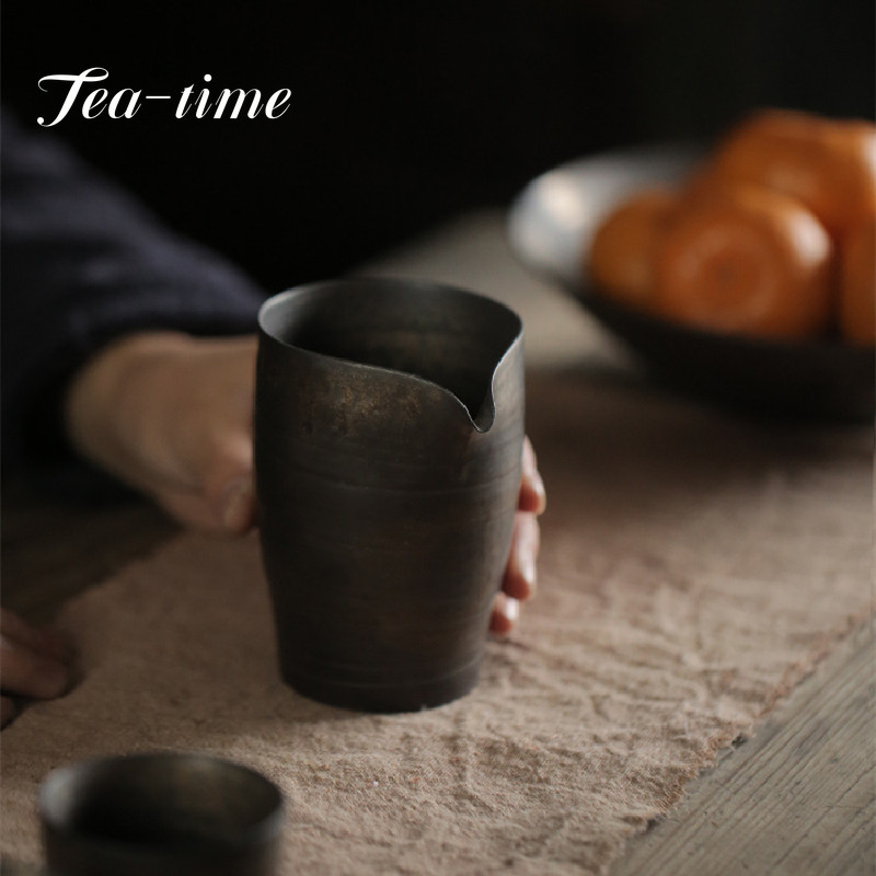 Japanese Pottery - 240ml Handgemachte Dünne Reifen Keramik Tee
