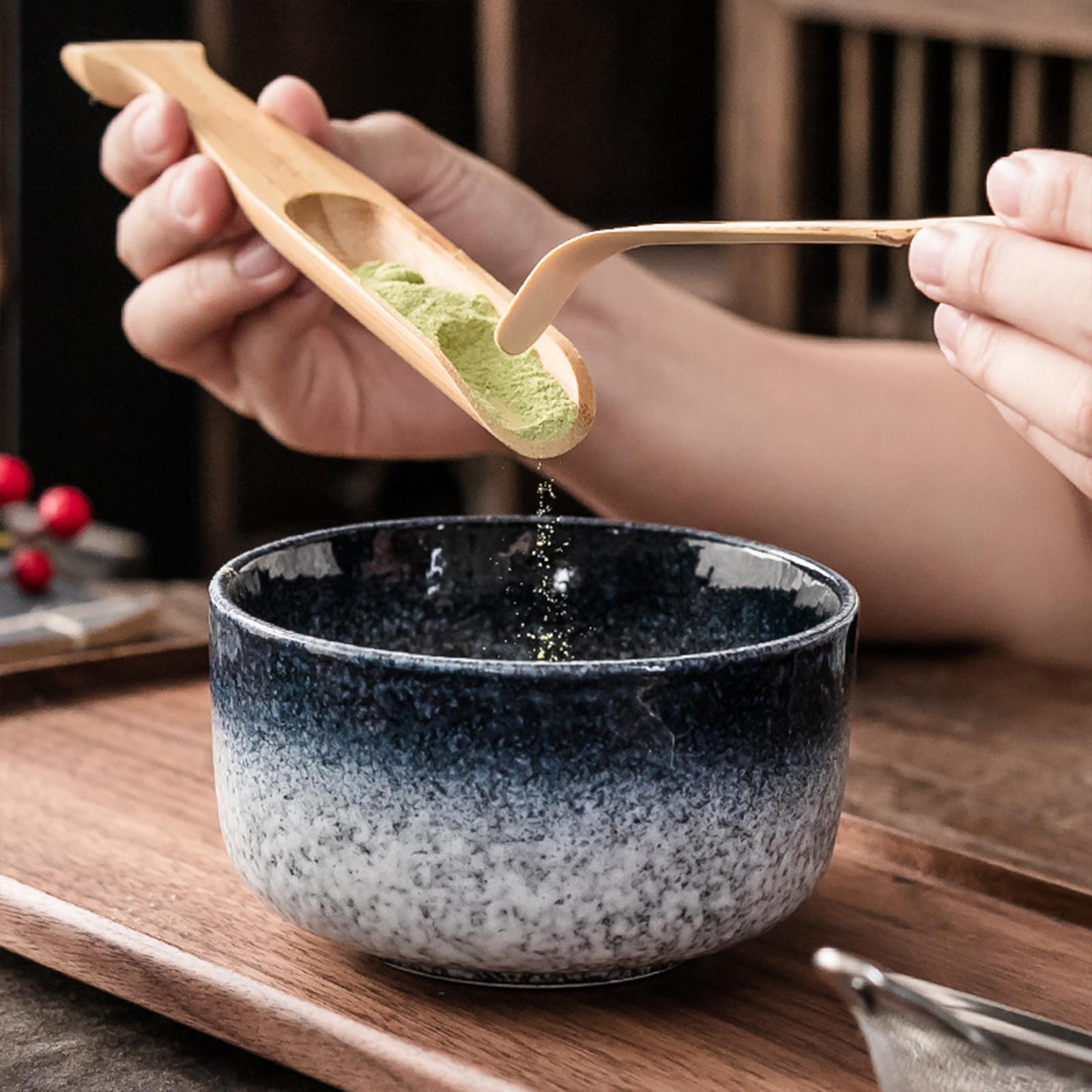 Japanese Tea - Authentische Keramik-Matcha-Schale im japanischen Stil, runde