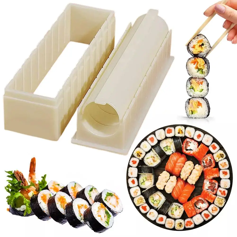 Wiederverwendbares Plastik-Sus – Sushi Making Kit Bewertung und Preis